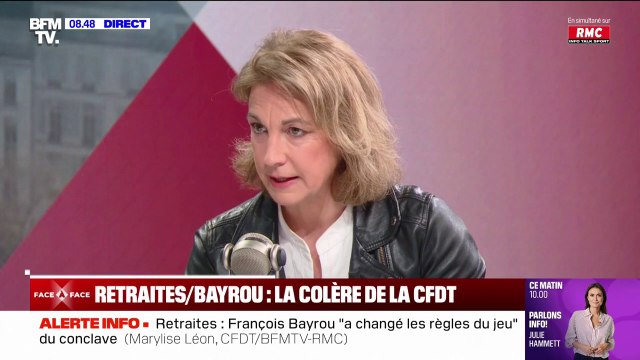 Je ne pense pas que ça soit la solution miracle : Marylise Léon (CFDT) revient sur la proposition de Valérie Pécresse d'indexer l'âge de départ à la retraite sur l'espérance de vie