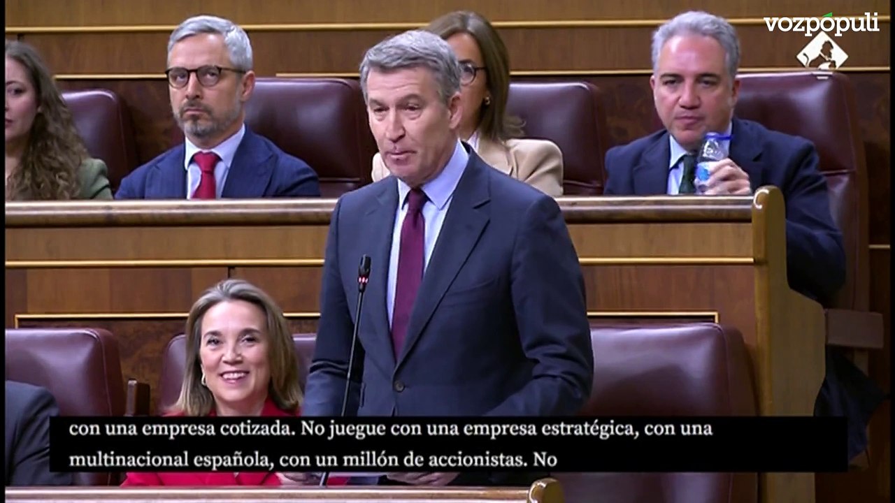 Feijóo, a Sánchez: "Usted tiene miedo a la verdad y quiere controlar información"