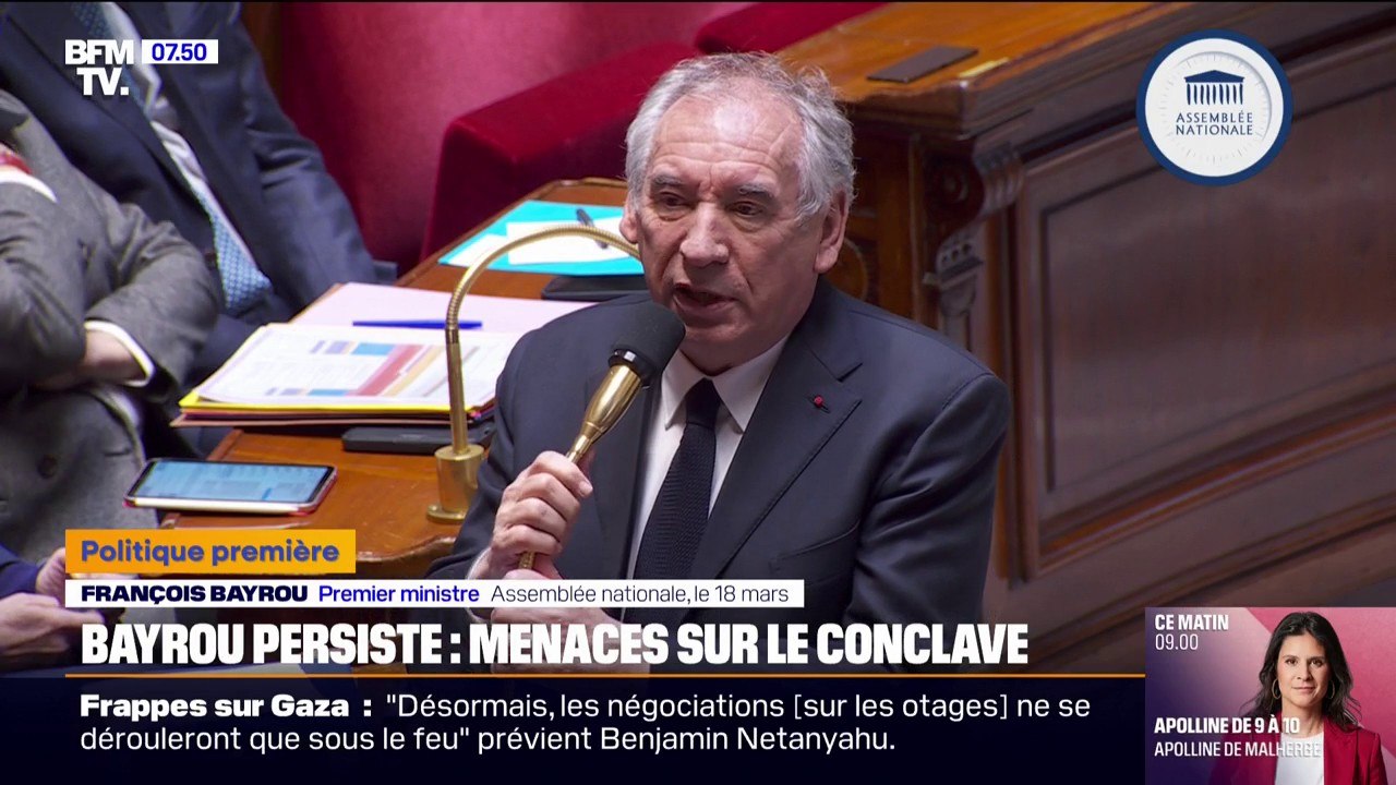 ÉDITO - "La sortie (de François Bayrou) sur les retraites est un condensé de la façon dont il fait de la politique, et en l'occurrence, de la vieille politique"