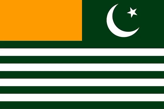 Flag of Azad Jammu and Kashmir. Bendera Azad Jammu dan Kashmir. Azad Jammu and Kashmir Flag. Flag of Azad Kashmir. Bendera Azad Kashmir. Azad Kashmir Flag