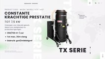 Depureco TX Serie | Industriële stofzuiger voor grof tot middelgrof materiaal