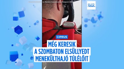 Még keresik a Ciprusnál elsüllyedt menekülthajóról eltűnteket