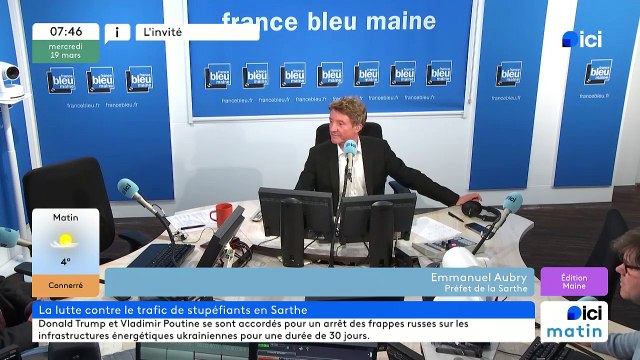 L'info d'ici Maine : Emmanuel Aubry, préfet de la Sarthe
