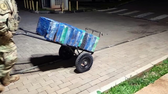 PRF intercepta Palio com 110kg de maconha e detém duas jovens na BR-163 em Lindoeste