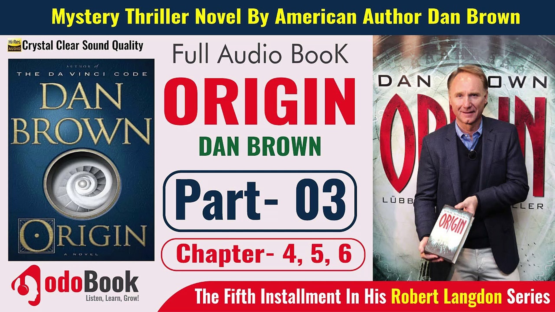 ⁣Origin by Dan Brown | Part- 03 | Full Audiobook