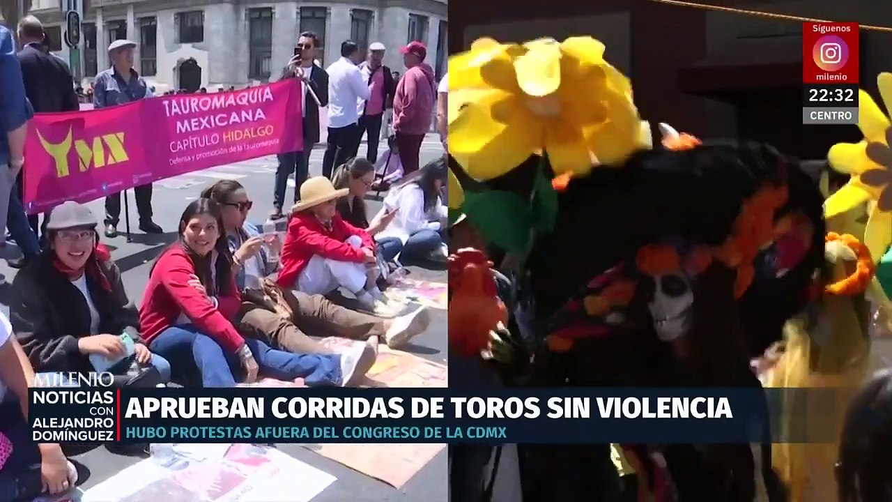 Congreso de la CdMx aprueba prohibición de corridas de toros mientras estallan enfrentamientos