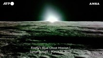 La sonda lunare di una societa' privata statunitense cattura il tramonto dalla Luna