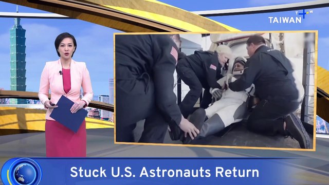 Stuck NASA Astronauts Butch and Suni Return to Earth