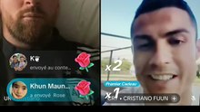 Ronaldo Meets Messi Live on TikTok