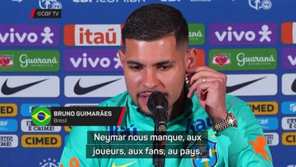 Guimarães : “Neymar nous manque”