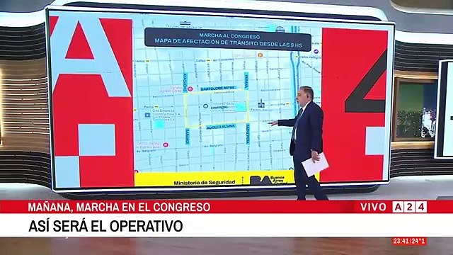 Marcha de jubilados: Ciudad cortará el tránsito en el Congreso desde las 9 y retirará 350 contenedores de residuos