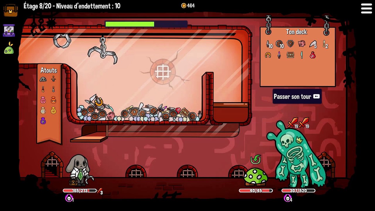 Dungeon Clawler (V0.7.3) Niveau De Dette 10 Avec Bernie