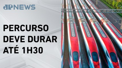 Governo de SP divulga trajetos do trem entre Santos e São Paulo