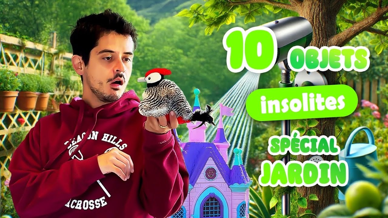 Je teste 10 objets insolites spécial jardin (je me suis énervé) 🌿