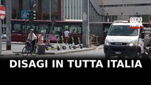 Treni, disagi per lo sciopero nazionale in corso