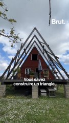 Elizabeth a construit une maison en A de 180 m²… pour 35 000 €
