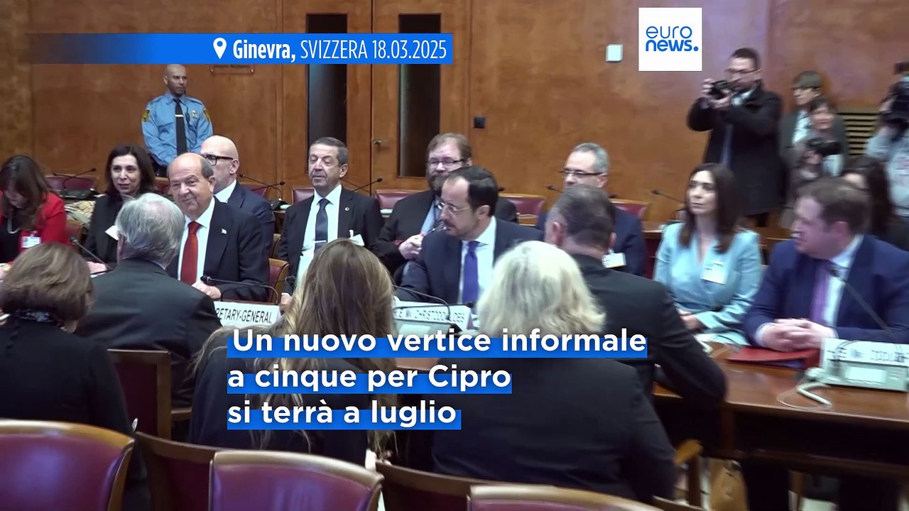 Guterres dopo l'incontro informale a cinque su Cipro: "C'è una nuova atmosfera"