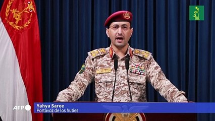 Rebeldes hutíes de Yemen reivindican cuarto ataque contra buques militares de EEUU En el mar, Indefinido HANDOUT, DENIS LOVROVIC, SARAIRIS MARINANSARULLAH MEDIA CENTRE / AFPTV / X / @CENTCOMAFP yemen eeuu israel iran conflicto hutíes r
