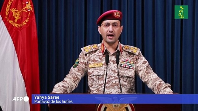 Rebeldes hutíes de Yemen reivindican cuarto ataque contra buques militares de EEUU En el mar, Indefinido HANDOUT, DENIS LOVROVIC, SARAIRIS MARINANSARULLAH MEDIA CENTRE / AFPTV / X / @CENTCOMAFP yemen eeuu israel iran conflicto hutíes r