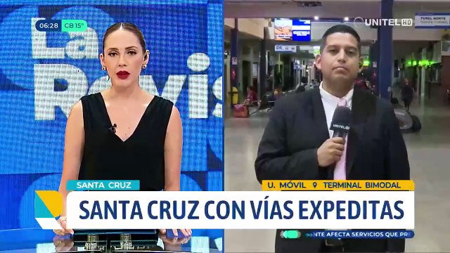 Levantan bloqueo en Buena Vista y se normalizan los viajes en la ruta nueva Santa Cruz-Cochabamba