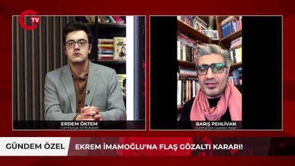 Ekrem İmamoğlu'na flaş gözaltı kararı! Barış Pehlivan açıkladı 'Gözaltı için diploma iptalini beklediler!'