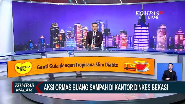 Kecewa Tak Bertemu Kadinkes, Oknum Ormas Buang Sampah di Depan Kantor Dinkes Bekasi