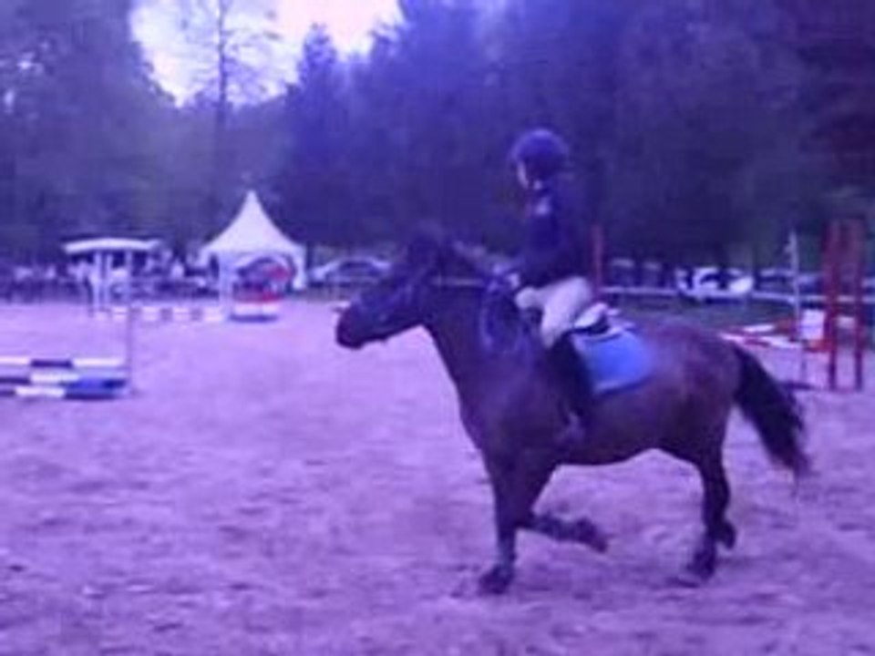 Laura et Quézack concour a la vigne sans faute
