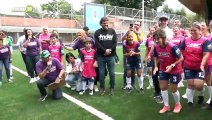 Las mujeres vivieron una fiesta deportiva en Cristo Rey como símbolo para redistribuir las tareas del hogar y tener autonomía económica