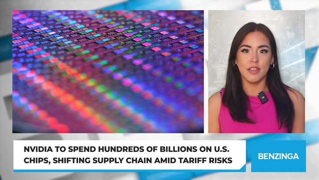 Nvidia to Spend Hundreds of Billions on U.S. Chips, Shifting Supply Chain Amid Tariff Risks