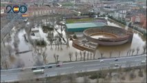Terribles inundaciones en Ávila tras el temporal