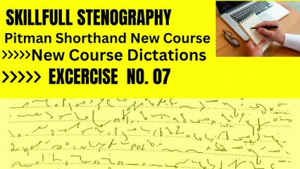 #Pitman New Course English Shorthand Dictation