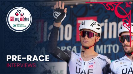 Milano-Torino 2025 | Pre-race interviews
