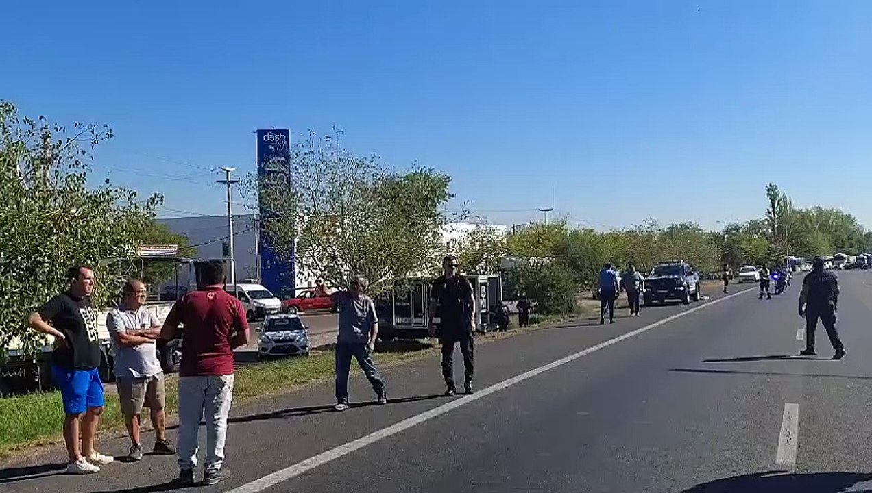 accidente acceso sur