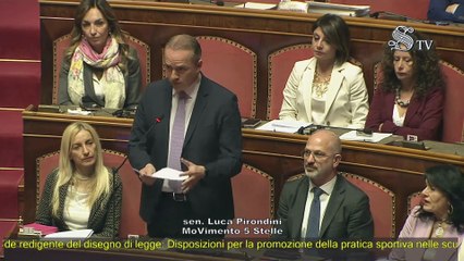 Pirondini - Intervento in Senato (19.03.25)