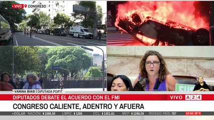 📢 "NO SE HAGA EL GIL PRESIDENTE" - VANINA BIASI, DIPUTADA PO/FIT A MARTÍN MENEM