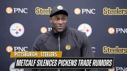 DK Metcalf puts the George Pickens trade rumors to bed!