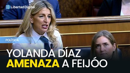 Yolanda Díaz AMENAZA a Feijóo con una caída política si no actúa contra Mazón