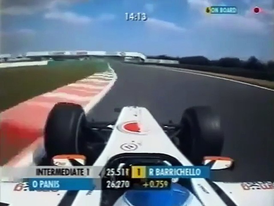 F1 – Olivier Panis (BAR Honda V10) Onboard – France 2002 (01)