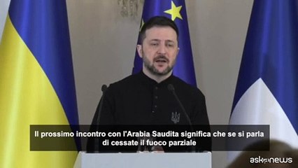 Zelensky: disponibili a inviare squadra di tecnici a incontro Gedda