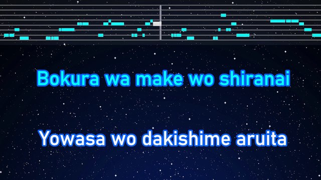 Karaoke♬ Ranbu no Melody - SID 【No Guide Melody】 Instrumental, Lyric Romanized