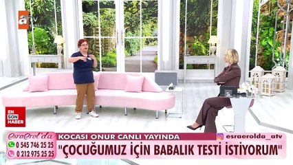 Esra Erol'da 'babalık testi' tartışması