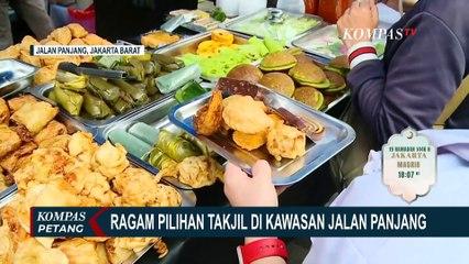 Ragam Takjil di Kawasan Jalan Panjang Jakarta, Bubur Kampiun Jadi Salah Satu Pilihan Favorit