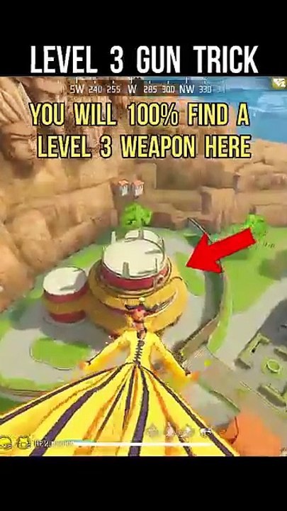 LEVEL 3 GUN TRICK 🔥 🔥FREE FIRE BEST WEAPONS 🔥..