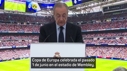 Florentino Pérez presentó el Corazón Classic Match: "Será un ejemplo de amistad entre ambos clubes"