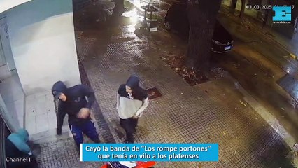 Cayó la banda de "Los rompe portones", que tenía en vilo a los platenses