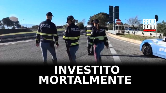 Pedone investito mortalmente sulla A1 e scontro a Latina con 4 feriti