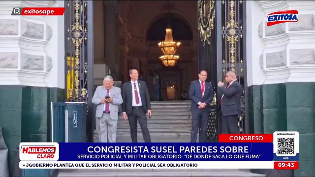 Susel Paredes critica PL sobre servicio militar y policial obligatorio: ¿De dónde sacan lo que fuman?