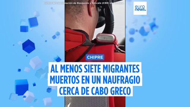 Infructuosa búsqueda de supervivientes del naufragio de una embarcación con migrantes en Chipre