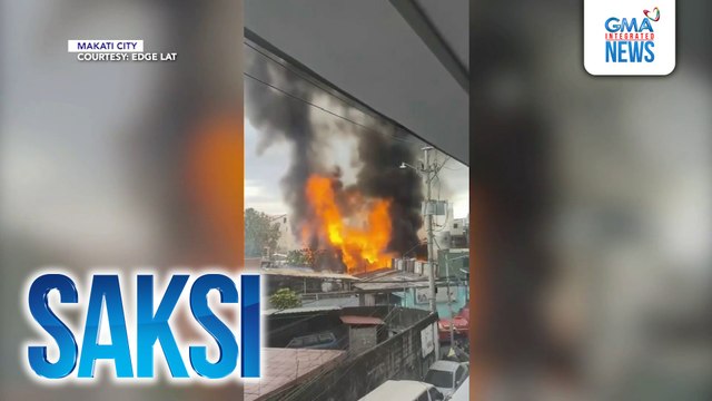 Lalaki, sugatan sa sunog sa Brgy. Tejeros | Saksi