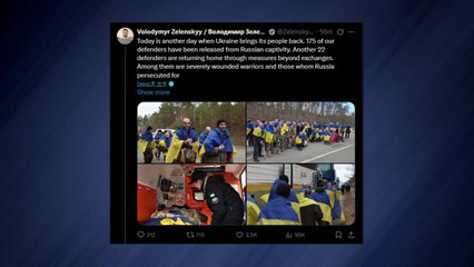 러시아·우크라이나, 전쟁포로 175명씩 교환 / YTN